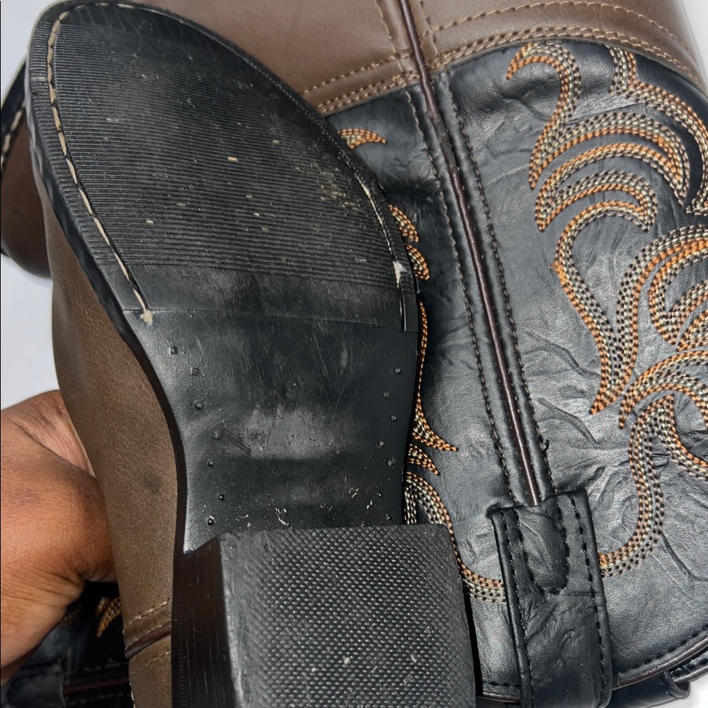 Kids Smokey Mountain Cowboy Boots size 2.5 - Picture 9 of 9